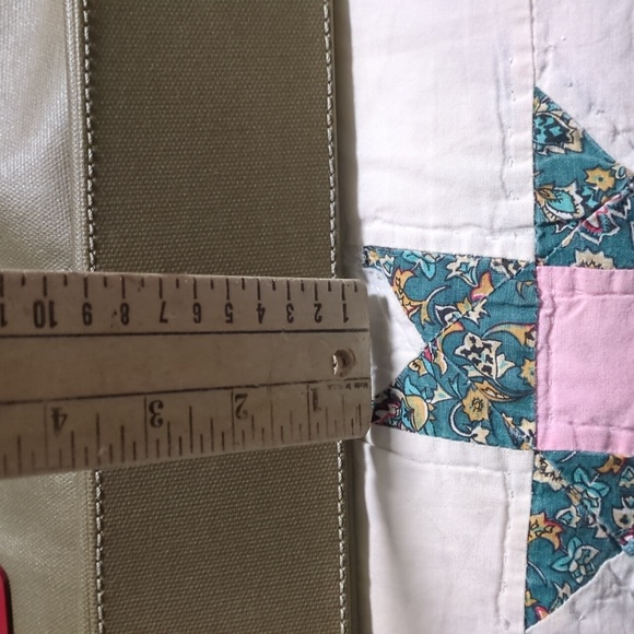 Clava Green Coated Canvas Tote Bag - Picture 9 of 15